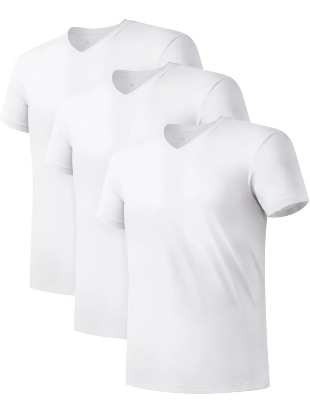 Ultra Soft Micro Modal Men's Undershirts, 3-Pack T-Shirts for Comfort & Style
